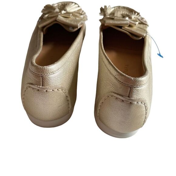 STUART WEITZMAN | gold leather tassel loafers 6 - Picture 5 of 16